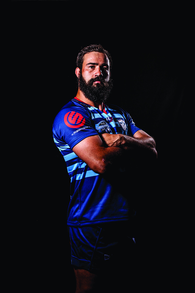Superclean branded rugby jersey